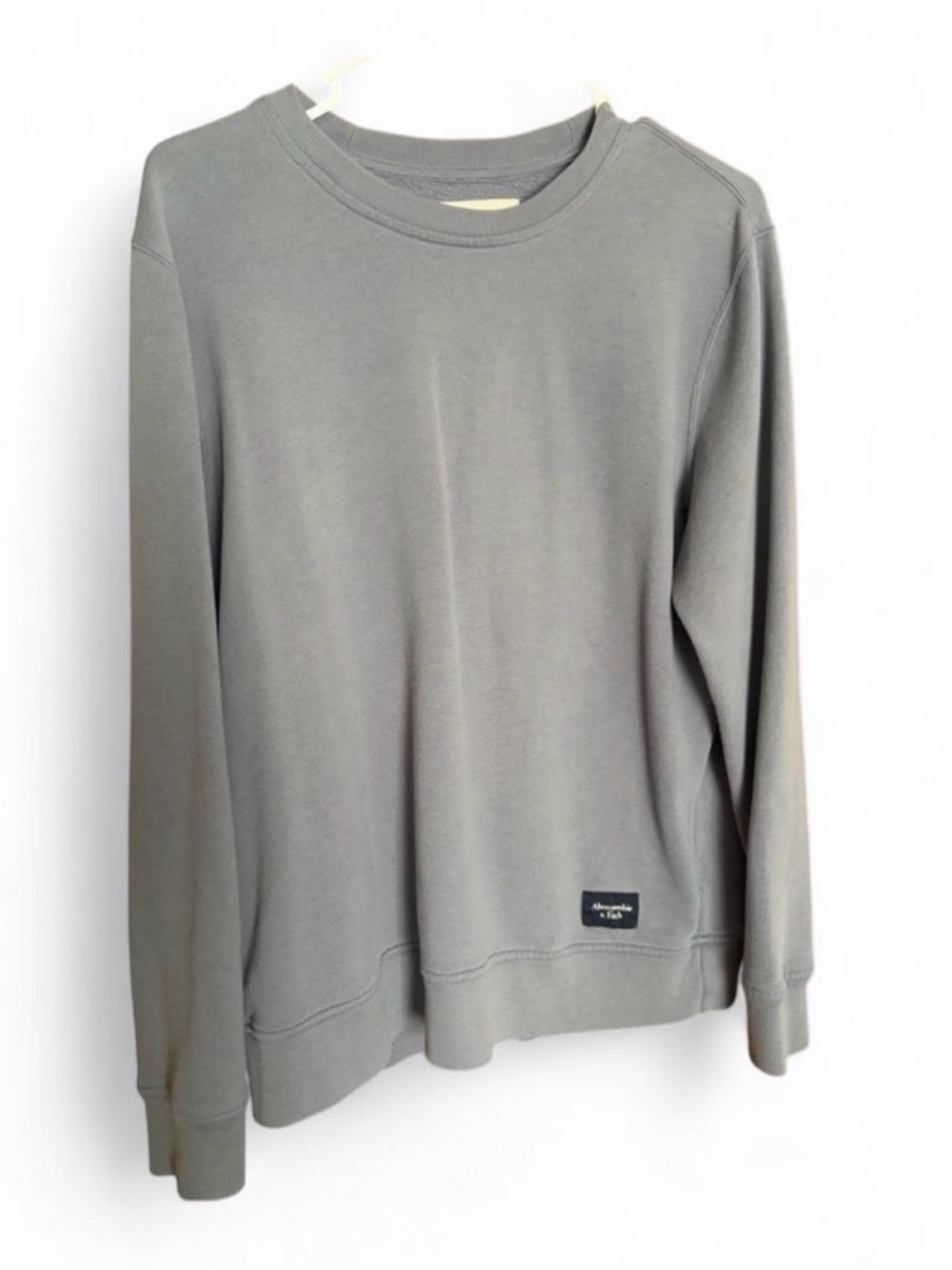 Abercrombie & Fitch Size medium fleece crewneck blue gray women’s top sweatshirt